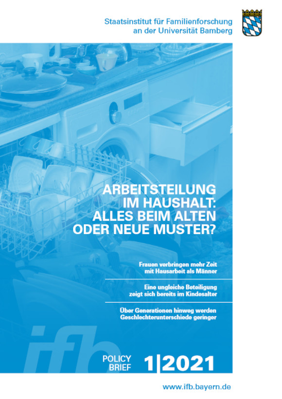 Das Bild zeigt die Titelseite des ifb-Policy Briefs 2021-01.